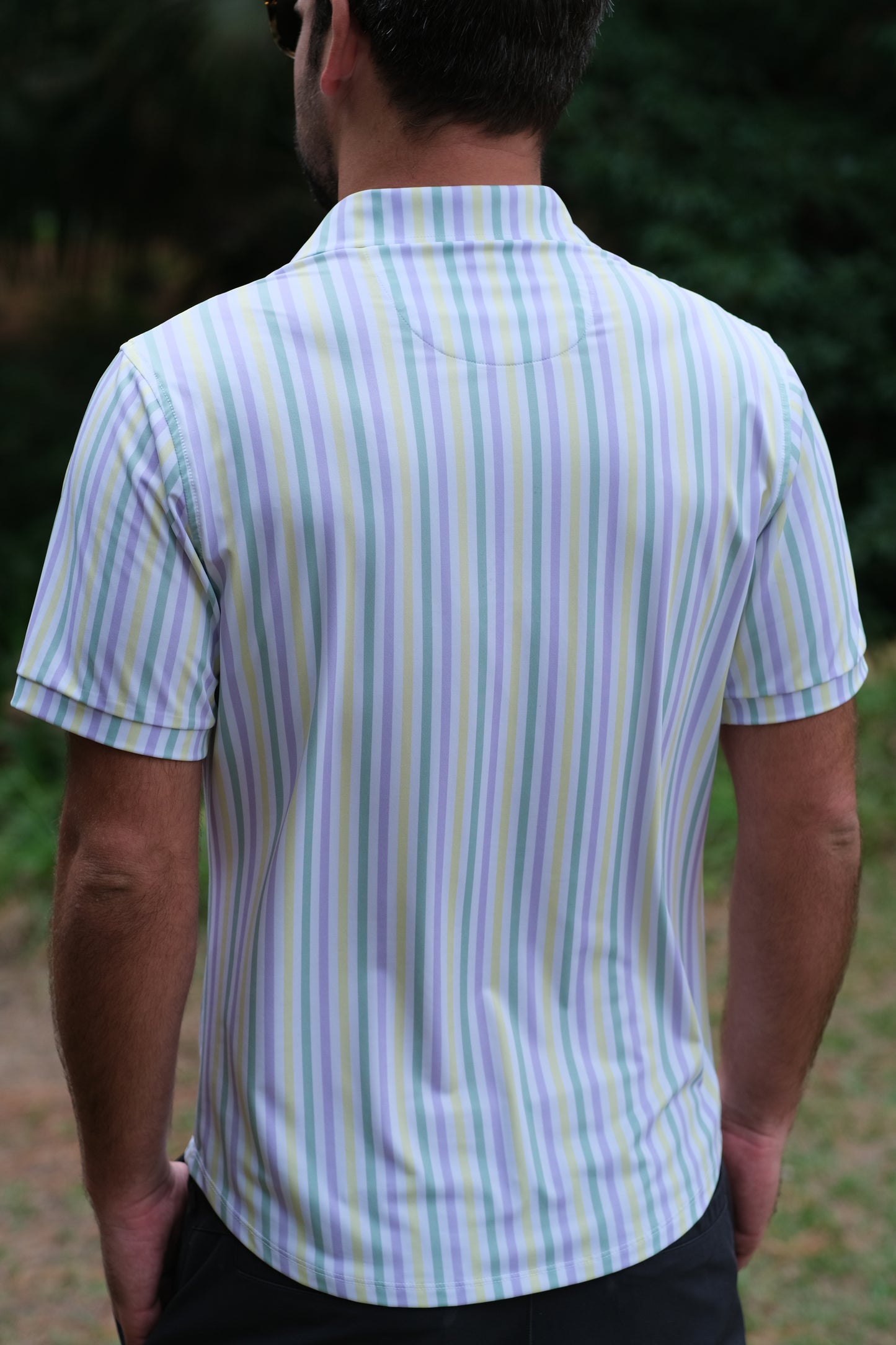 Mardi Gras Pastel Stripes